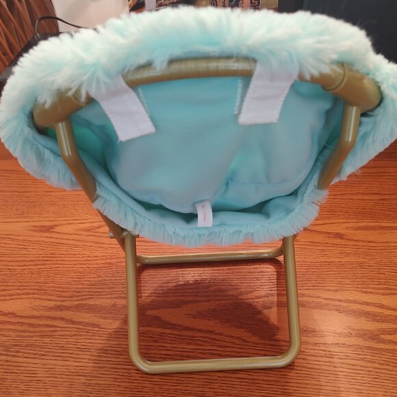 American Girl Doll Foldable Saucer Chair - Picture 2 of 4